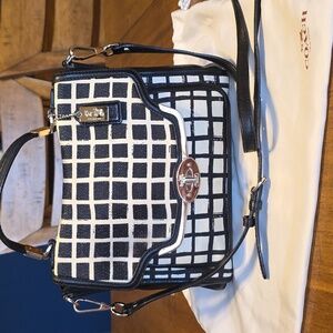 Coach Madison Graphic Print Small Sadie satchel With Dust Bag